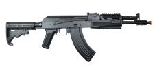 LCT AK-104 AEG Airsoft Rifle w/ LE Stock, Black