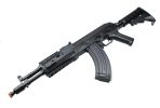 LCT AK-104 AEG Airsoft Rifle w/ LE Stock, Black