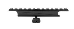 NC Star AR15 Carry Handle Weaver Mount w/ Picatinny Rail, Black