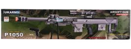 P1050 Spring Rifle w/Flashlight Laser & P211 Spring Pistol Combo