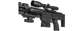P1050 Spring Rifle w/Flashlight Laser & P211 Spring Pistol Combo