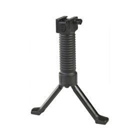Rapid Deploy MK16 Bipod Airsoft Foregrip For 20mm Rails, Grip Pod, Black