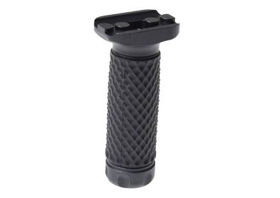 Raptors Airsoft Golf Ball Pattern Keymod Long Forward Grip, Black