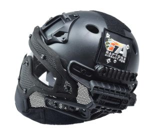 RTQ G4 System PJ Helmet & Full Mask, Black