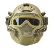 RTQ G4 System PJ Helmet & Full Mask, FDE/Tan