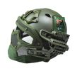 RTQ G4 System PJ Helmet & Full Mask, OD Green