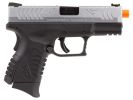 Springfield Armory XDM 3.8â€ Compact Gas Blowback Airsoft Pistol, Silver / Black