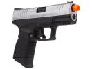 Springfield Armory XDM 3.8â€ Compact Gas Blowback Airsoft Pistol, Silver / Black