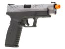 Springfield Armory XDM 4.5â€ Compact Gas Blowback Airsoft Pistol, Silver / Black