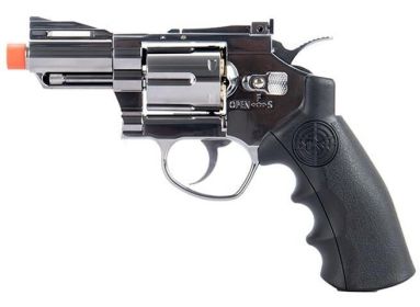 SRC Titan 2.5" Full Metal Co2 Airsoft Revolver, Silver
