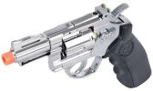 SRC Titan 2.5" Full Metal Co2 Airsoft Revolver, Silver