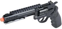 SRC Titan 6" Full Metal Co2 Airsoft Revolver, Black