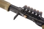 Tactical Force Tri-Shot Airsoft Shotgun, Black / Tan