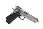 Tokyo Marui Hi-Capa 5.1 Gas Blowback Airsoft Pistol, Stainless