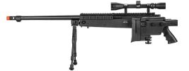 Well Bolt Action Sniper Rifle Kit with Folding Stock, Bipod, and 3-9x Scope