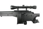 WELL L96 Airsoft Spring Sniper Rifle with Folding Stock, Scope, Bipod, and Monopod