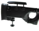 WELL L96 Airsoft Spring Sniper Rifle with Folding Stock, Scope, Bipod, and Monopod
