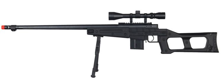 Well MB4409 Tactical Sniper Rifle w/ Scope and Bipod