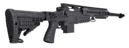 WellFire MB4418-1 Bolt Action Airsoft Sniper Rifle, Black