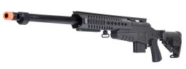 WellFire MB4418-1 Bolt Action Airsoft Sniper Rifle, Black