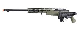 WellFire MB4418-1 Bolt Action Airsoft Sniper Rifle, OD Green