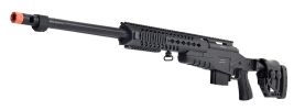 WellFire MB4418-2 Bolt Action Airsoft Sniper Rifle, Black