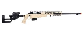 WellFire MB4418-2 Bolt Action Airsoft Sniper Rifle, Tan