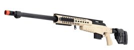 WellFire MB4418-2 Bolt Action Airsoft Sniper Rifle, Tan