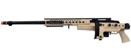 WellFire MB4418-3 Bolt Action Airsoft Sniper Rifle, Tan
