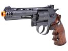 WG 8-Shot CO2 4" Airsoft Revolver, Black