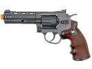 WG 8-Shot CO2 4" Airsoft Revolver, Black