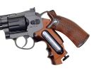 WG 8-Shot CO2 4" Airsoft Revolver, Black