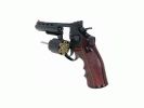 WG CO2 Full Metal Airsoft Revolver, 4" Black