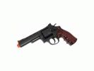 WG CO2 Full Metal Airsoft Revolver, 4" Black