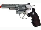 WG CO2 Full Metal Airsoft Revolver, 4" Chrome