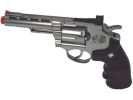 WG CO2 Full Metal Airsoft Revolver, 4" Chrome