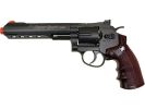 WG CO2 Full Metal Airsoft Revolver, 6" Black