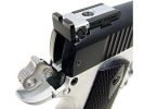 WG Full Metal US Combat 1911 CO2 Airsoft Pistol, Black/Silver