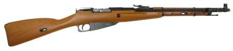 WinGun Mosin-Nagant M44 CO2 Bolt Action Airsoft Rifle w/ Bayonet