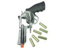 HFC HG-132 4" Barrel Gas Revolver, Silver