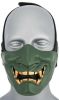 Yokai Ogre Padded Polymer Lower Face Mask, Green